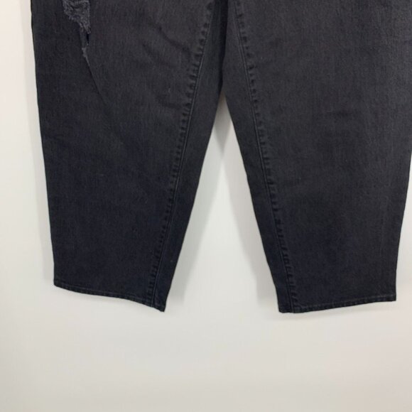 Universal Thread Jeans Black Vintage Straight Stretch Denim NWT - Picture 6 of 11